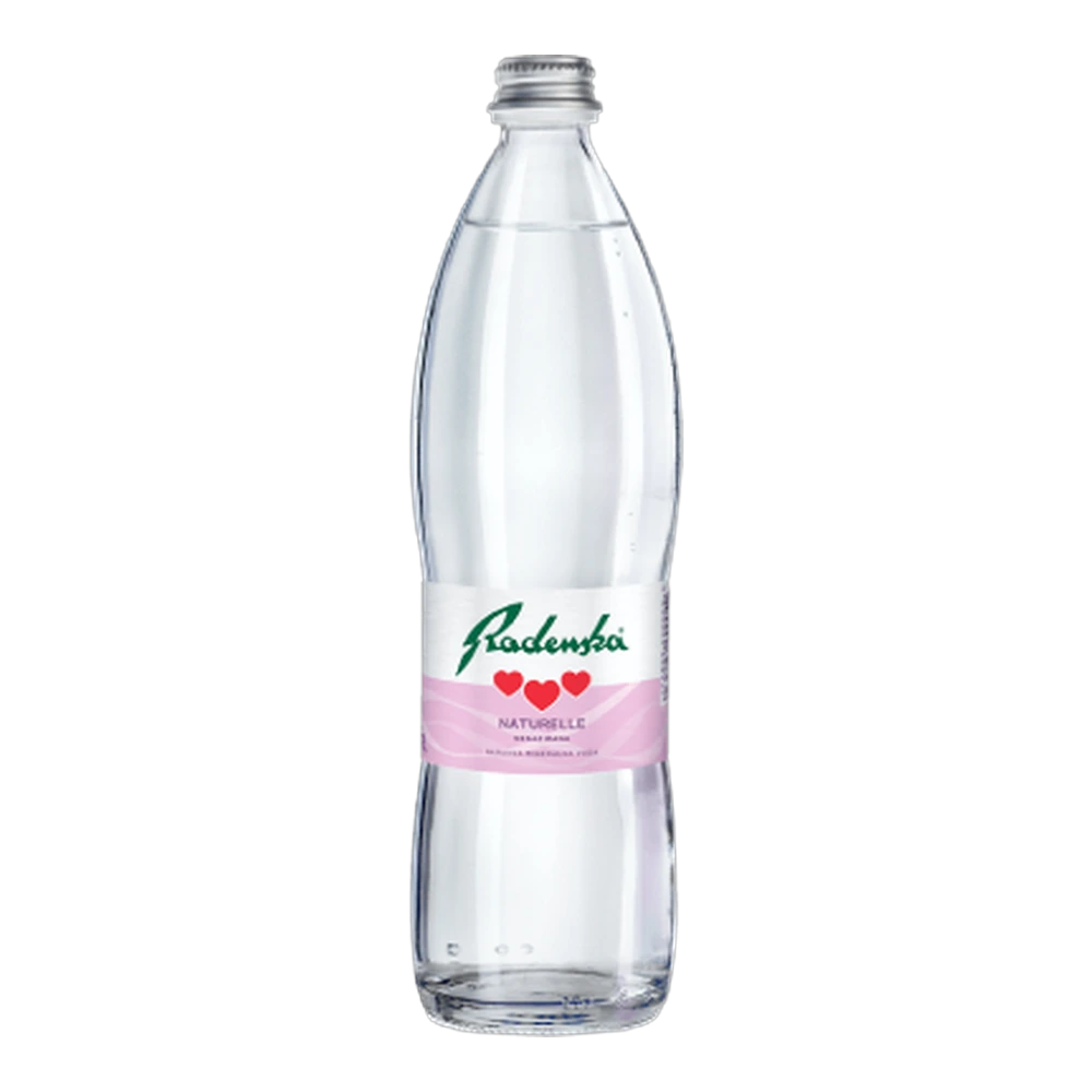Radenska, Ujë natyral, qelq, 0,75 L